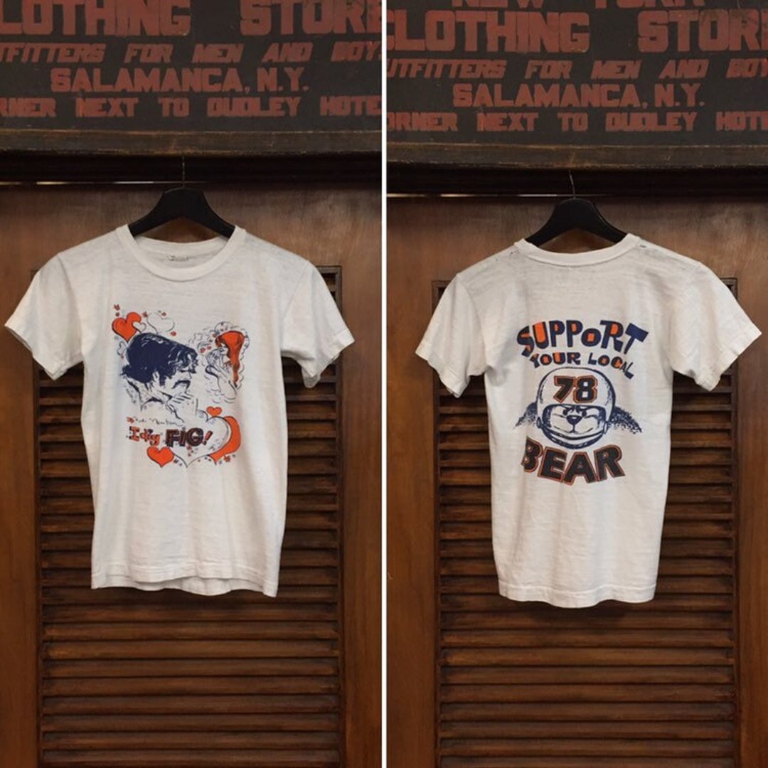 Vintage NFL Chicago Bears Funny Cartoon T Shirt Funny Ash Cotton