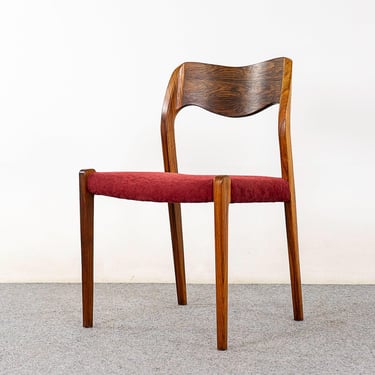 4 Rosewood Model 71 Dining Chairs by Niels Moller - (D1087.1) 