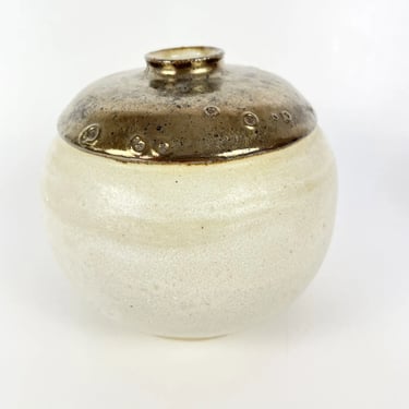 Vintage California Studio Ceramic Pottery Weedpot Signed Dated Vase Vessel 1984