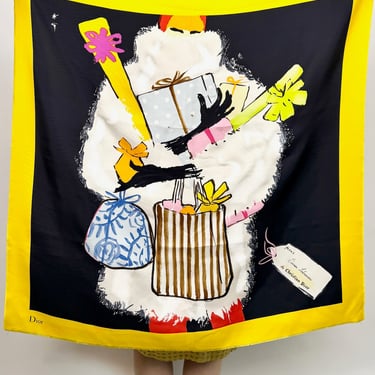Christian Dior Shop 'Til You Drop Scarf