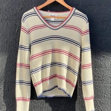 Jo Hardin Ivory Sweater with Stripes