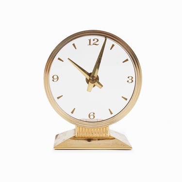 Jefferson Golden Hour Mystery Clock Mid Century Modern 