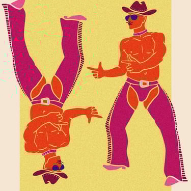 Gay for Ya (Print or Greeting Card) 