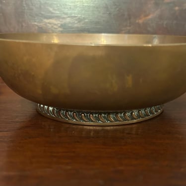 Arts and crafts copper bowl 