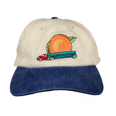 Vintage 90s The Allman Brothers Band “Eat a Peach” Embroidered Album/Band Promotional Strap Back Hat Cap 