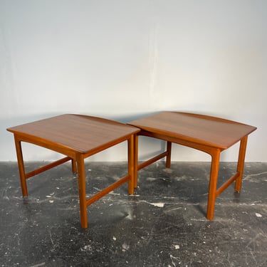 Pair of Vintage 'Frisco' Side Tables by Folke Ohlsson in Teak, Circa 1960s