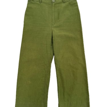 Apiece Apart Olive Wide-Leg Pants