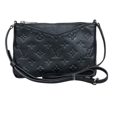 Louis Vuitton - Empreinte Pallas Black Leather Crossbody