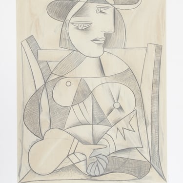 Femme aux Mains Jointes (Marie-Therese Walter) by Pablo Picasso, Marina Picasso Estate Poster 