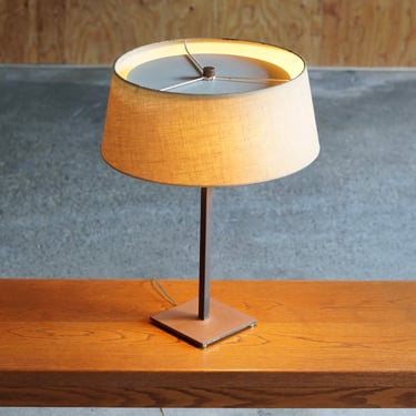 Modernist Brass Table Lamp by Stewart James Ross for Hansen 