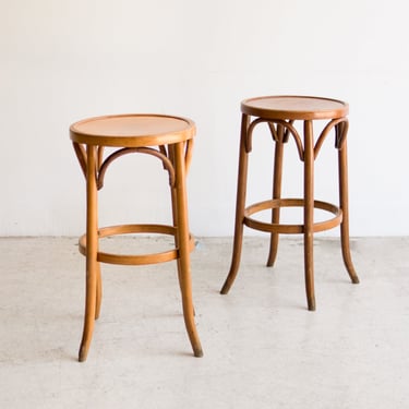 Pair of Bentwood Stools