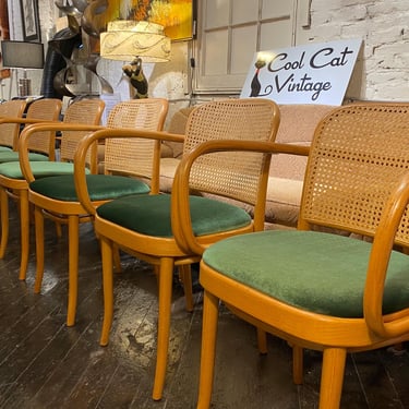 Set of Six Thonet Bentwood Dining Chairs, Circa 1970s - *Please ask for a shipping quote before you buy. 