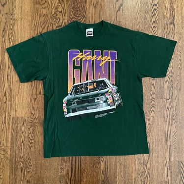 Vtg 90s 1994 NASCAR Harry Gant #33 Bandit Single Stitch Graphic T-shirt XL 