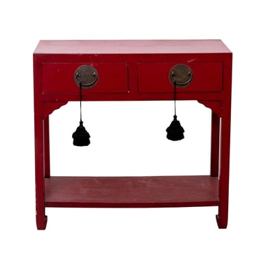 Chinese Two Drawer Console