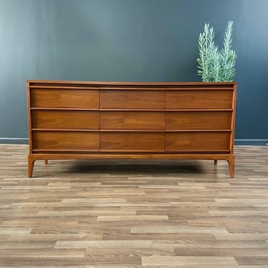 Mid-Century Modern “Rhythm” Walnut Dresser by Lane, c.1950’s 