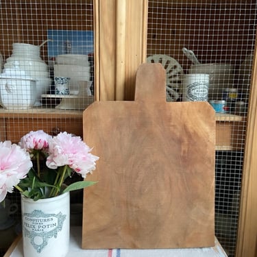 Beautiful vintage French thick cutting board, cheese board 