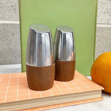 Dining & Serving Kitchen & Dining Salt & Pepper Shakers Vintage Round ...