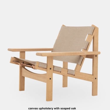 Like New Kø Hunting Chair in canvas/soaped oak 