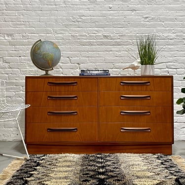 TEAK Mid Century MODERN Double DRESSER by G-Plan, c. 1960's 