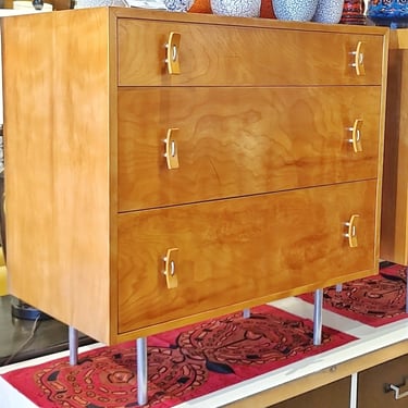 EARLY THREE-DRAWER DRESSER BY STANLEY YOUNG FOR GLENN OF CALIFORNIA