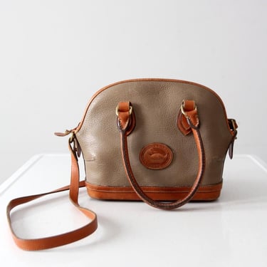 vintage Dooney & Burke crossbody satchel 