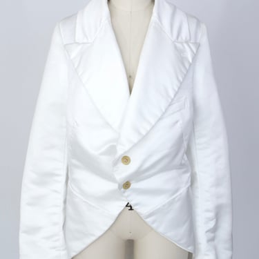 Comme Des Garçons Satin Tailcoat Blazer