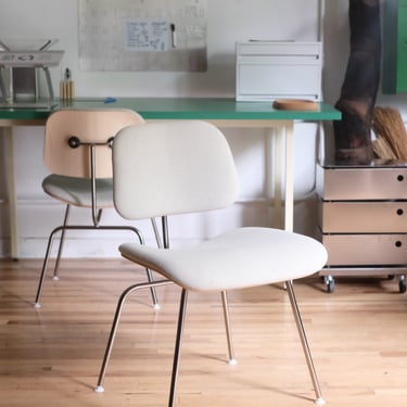 Upholstered Eames DCM Chair for Herman Miller (Price Per)