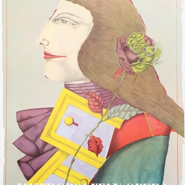 Richard Lindner, Der Rosenkavalier (Metropolitan Opera), Poster 