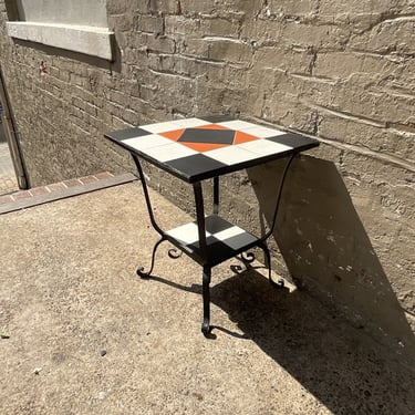 Large Tile Top Table