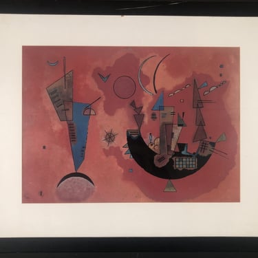 Mit und Gegen Wall Art by Wassily Kandinsky Giclee Print 