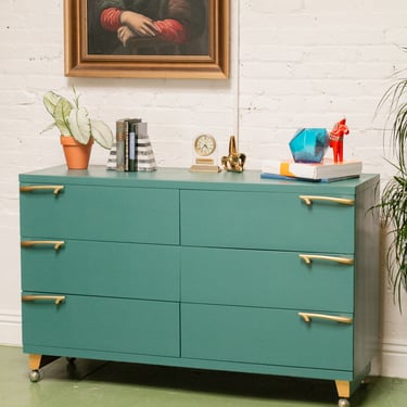 Teal 1950’s Dresser