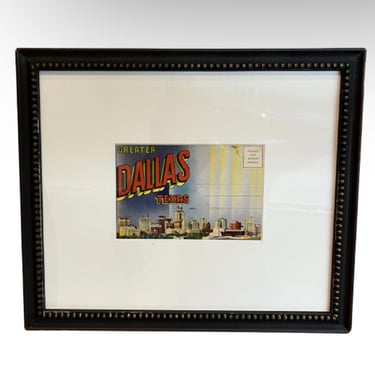 Dallas Framed Art