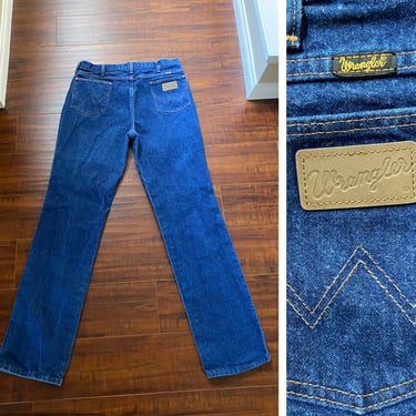 Vintage 1980’s Dark Wash Wrangler Jeans 