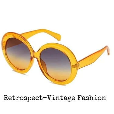 70s style Oversized sunglasses mustard yellow RETRO style sunglasses mustard yellow frames, oversize retro sunnies, festival sunglasses 