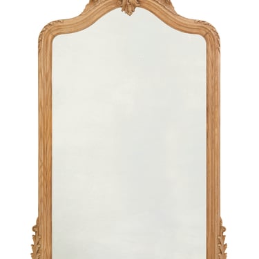 Antique Carved Wood Mirror