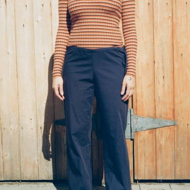 Brooke Callahan Tie Pants - Navy