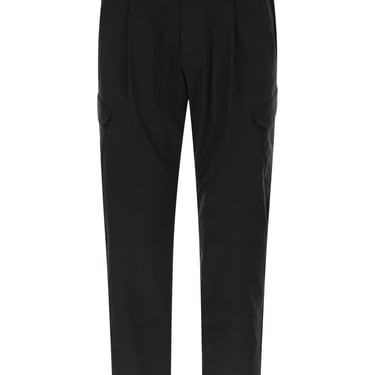 Herno Men Cargo Trousers With Mechanical Stretch Yarn