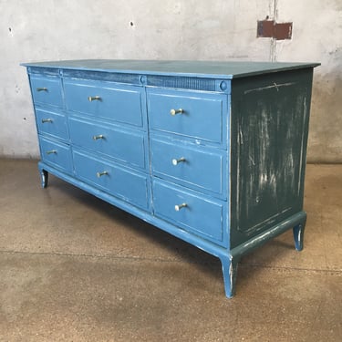 Re - Styled American of Martinsville Nine Drawer Dresser