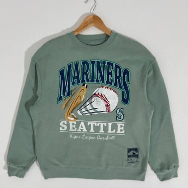 Seattle Mariners Easy Cool Crewneck Mitchell &amp; Ness Sz. S-XL