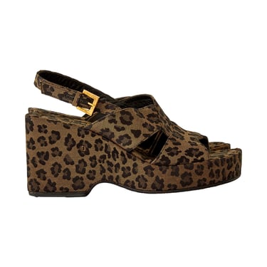 Fendi Cheetah Print Platform Heels