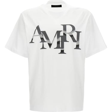 Amiri Men 'Staggered Chrome' T-Shirt