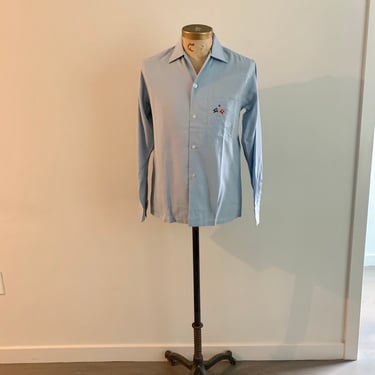 DeSot 1960s vintage dead stock cotton sanforized shirt-size S 
