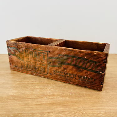 Vintage Kraft American Cheese Box 