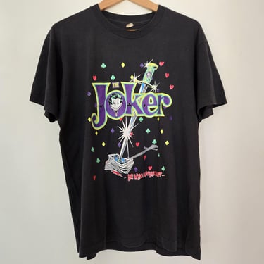 Vintage The Joker Single Stitch T-shirt, Size XL, 80's 