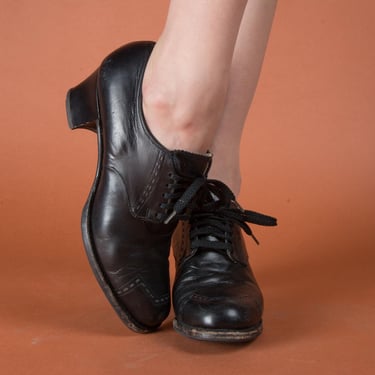 FENDI Size 10 Black Brown Monogram Leather Lace Up | Sui  display picture 1