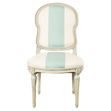 Dennis &amp; Leen Louis XVI Style Painted Dining Chair