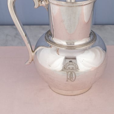 C. 1900 P&amp;O Silverplate Jug