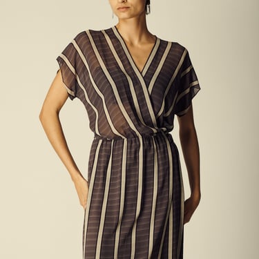 Vintage Calvin Klein Striped Dress