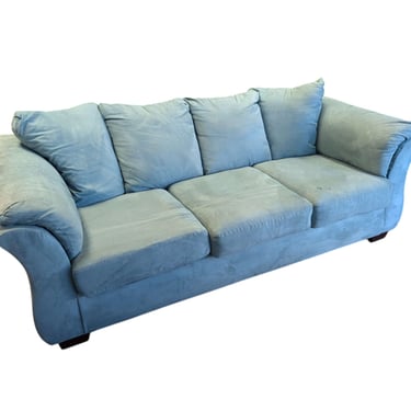 Turquoise 3-Seat Couch