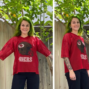 Vintage 1980’s SF 49ers Red Jersey 